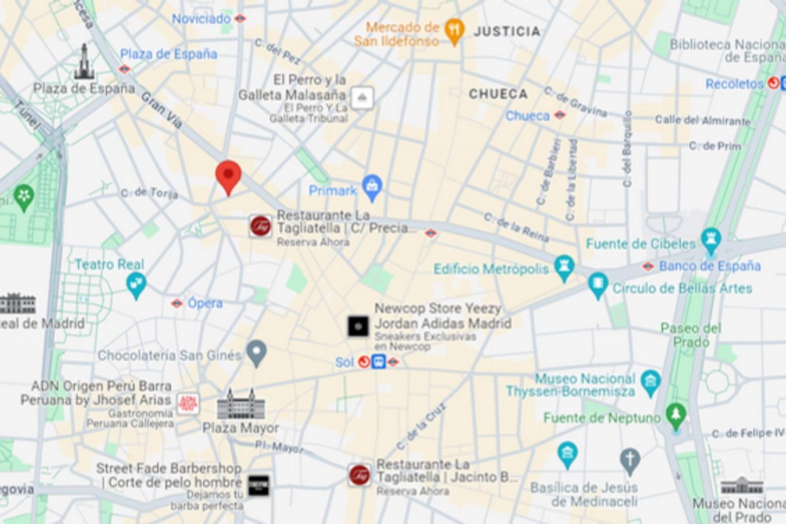 Excuisite New Apt En Gran Via Para 5Pax E2 Madryt Zewnętrze zdjęcie